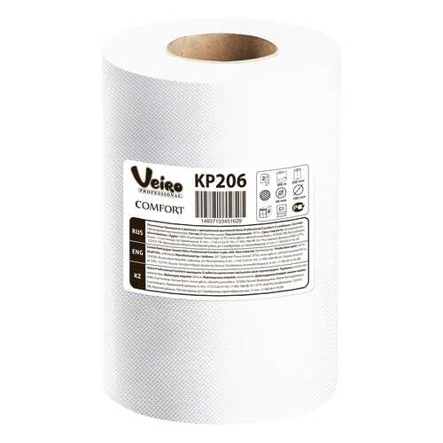 Полотенца Veiro professional comfort бумажные рулонные двухслойные белые 2*200 м в Тогас