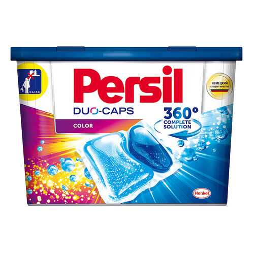 Капсулы Persil duo-caps color 360 для стирки 21 штука в Тогас