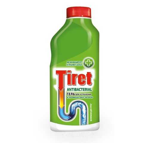Средство для очистки труб и сливов Tiret antibacterial 500 мл в Тогас