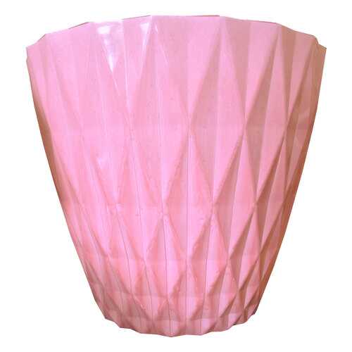 Горшок Репка H166pw Бокал с бриллиантами розовая с белым глазурь14,7 л. в Тогас