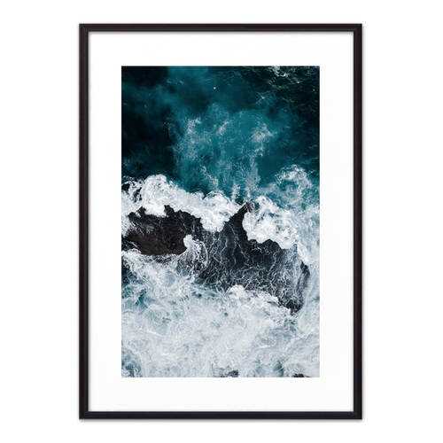 Постер в рамке Морские волны 40х60 см в Тогас