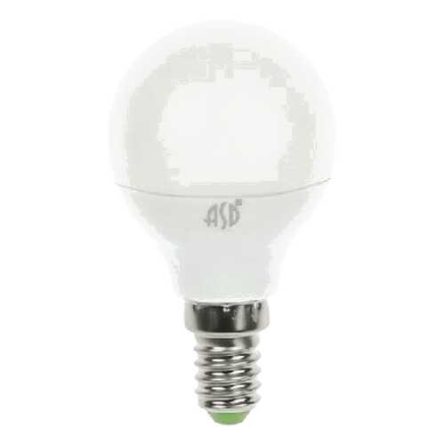 Лампочка ASD LED-ШАР-standard 7.5Вт 160-260В Е14 3000К 600Лм в Тогас