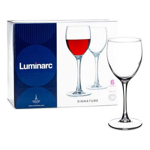Набор фужеров Luminarc signature для красного вина 6шт в Тогас