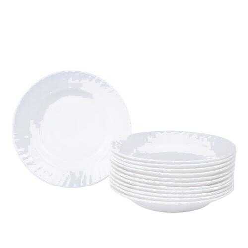 Набор тарелок суповых ROSENBERG, 12 предметов, белый в Тогас