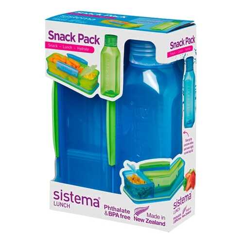 Sistema Набор Snack: контейнер и бутылка 475мл в Тогас
