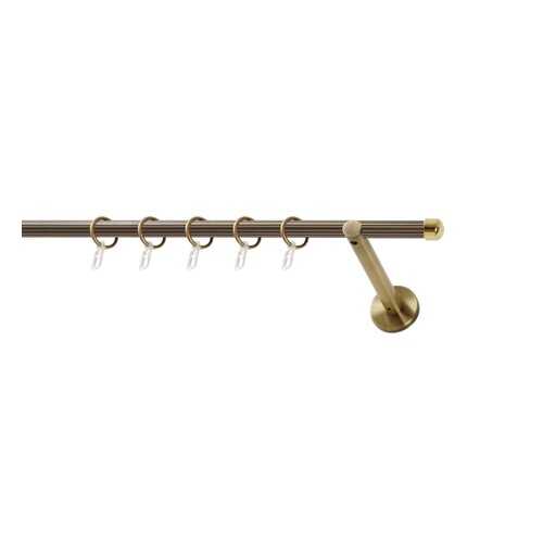 Карниз Art Decor WERDECO, рифленая труба, 1,8м, д=16мм., К_ADZ_1_16_антик180 в Тогас