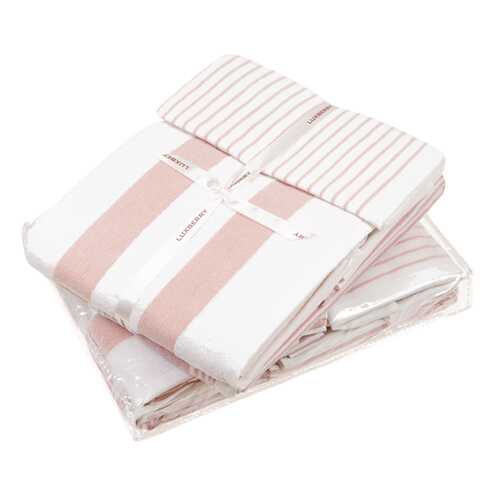 Набор полотенец Luxberry белый, розовый в Тогас